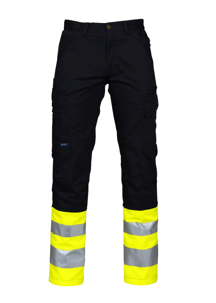Herren Sicherheitshosen ProJob 6523 ARBEITSHOSE HV KLASSE 1 646523