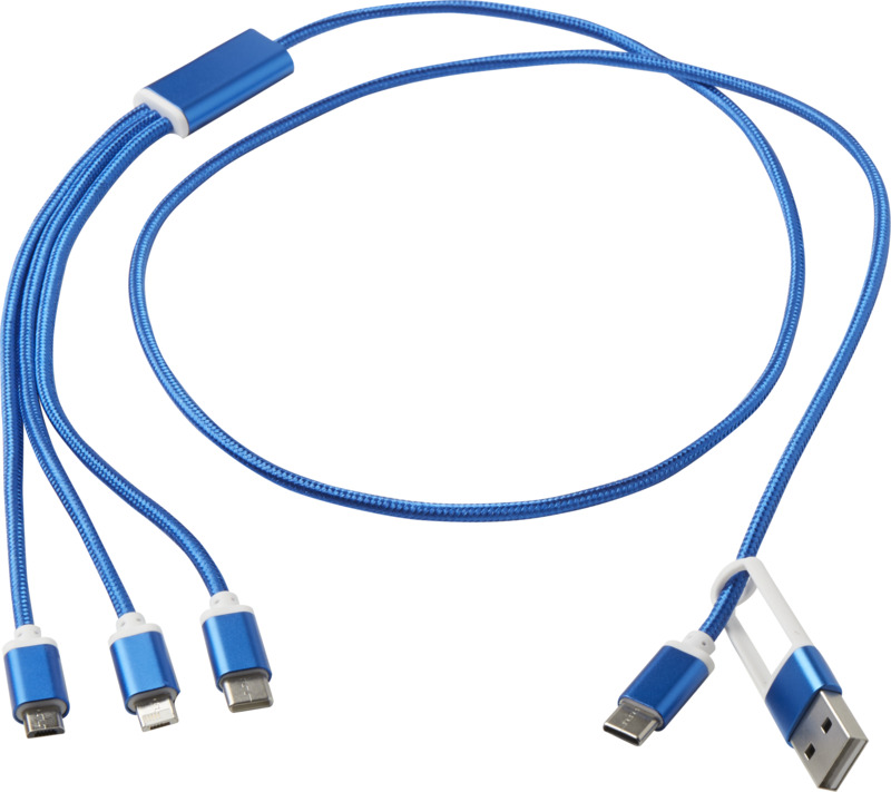 5-in-1-LadekabelAvenueVersatile124386royalblau 5-in-1-Ladekabel Avenue Versatile 124386