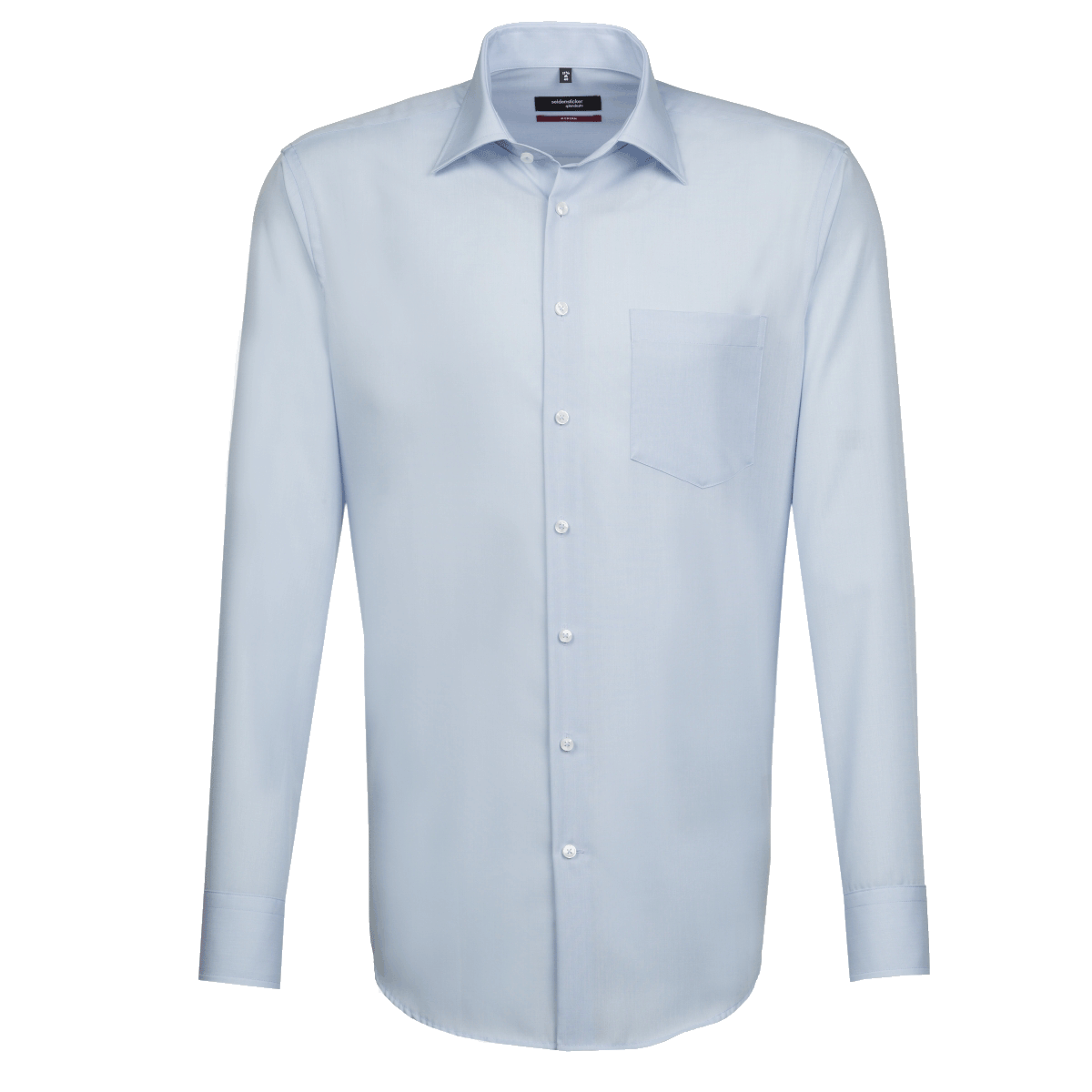 HerrenHemdlangarmSeidenstickerModern3000hellblau48_1 Herren Hemd langarm Seidensticker Modern 3000
