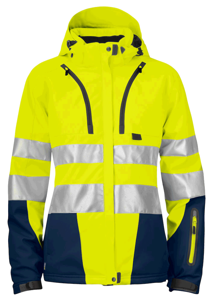 DamenSicherheits-WinterjackeProjob6424ENISO20471KLASSE3646424yellow/navy10_1