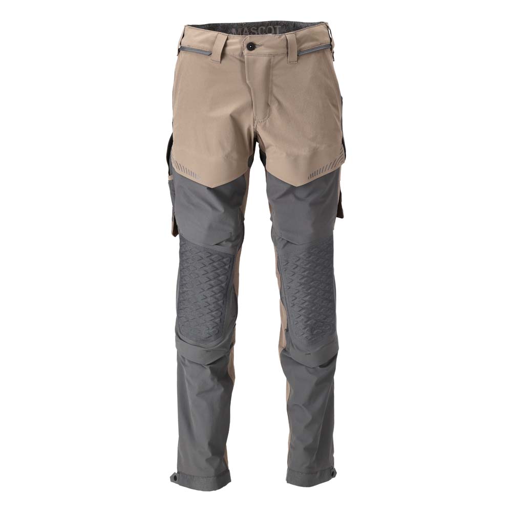 Dunkel Sandbeige/Anthrazitgrau 5689