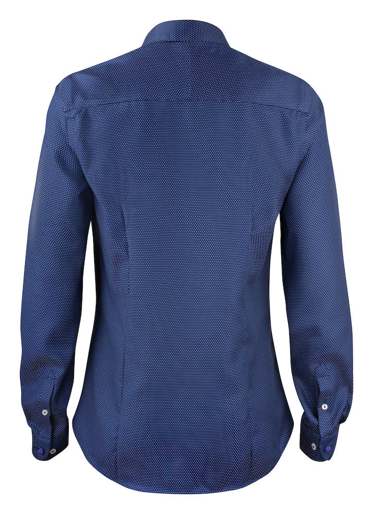 HarvestFrostBluseLangarmPurpleBow49Woman2904903Navy/WhiteDot601