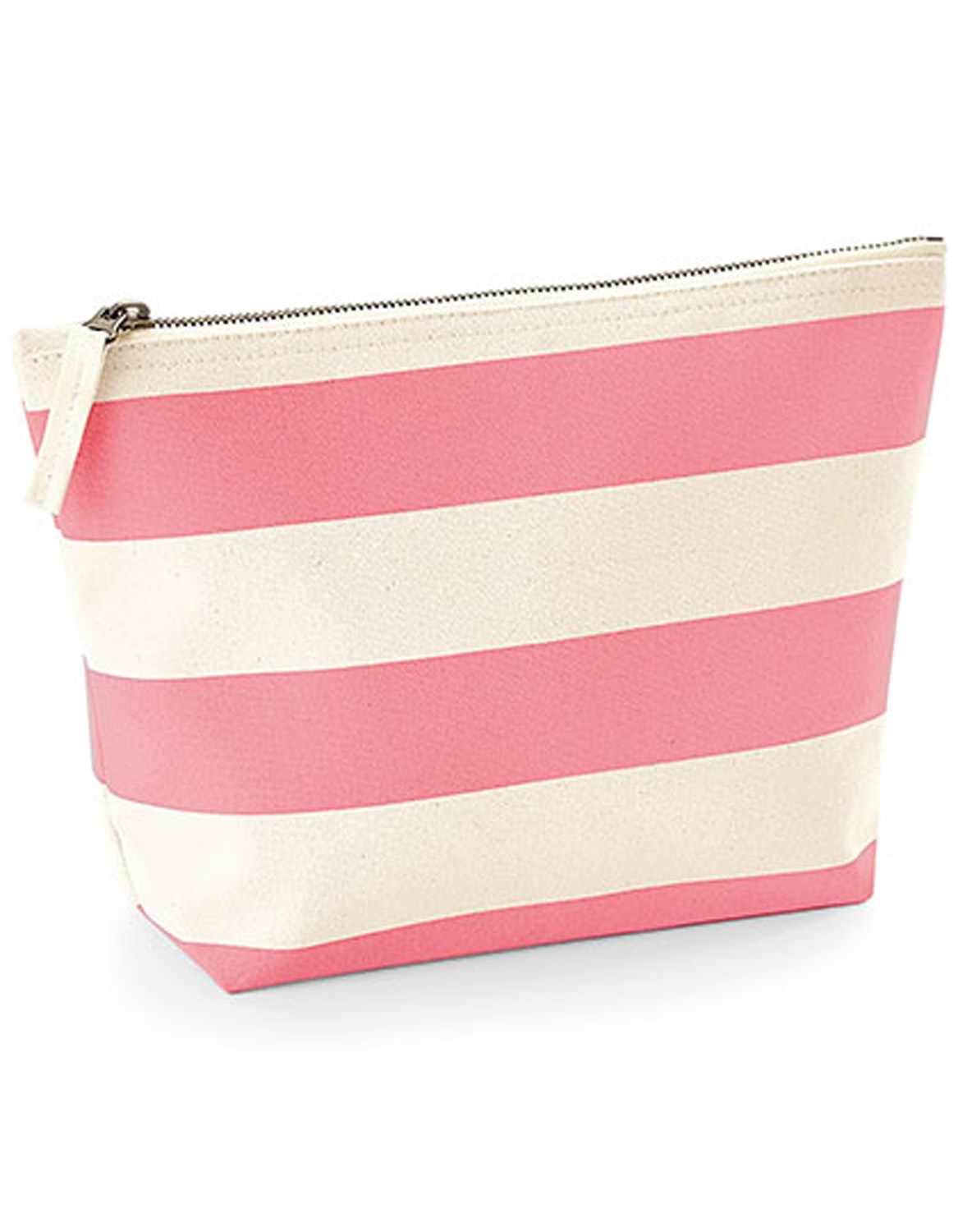 Stofftasche Westford Mill Nautical Accessory Bag WM684 Natural/Pink