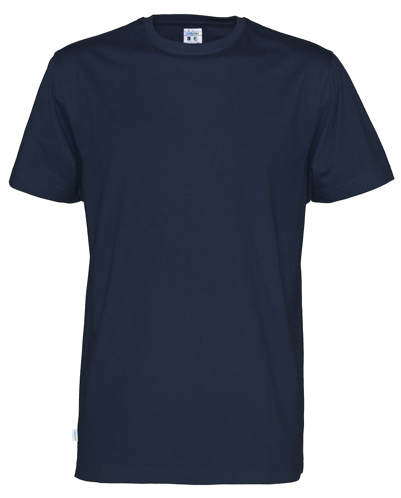 Herren T-Shirt kurzarm Cottover Jersey 141008 Navy 855