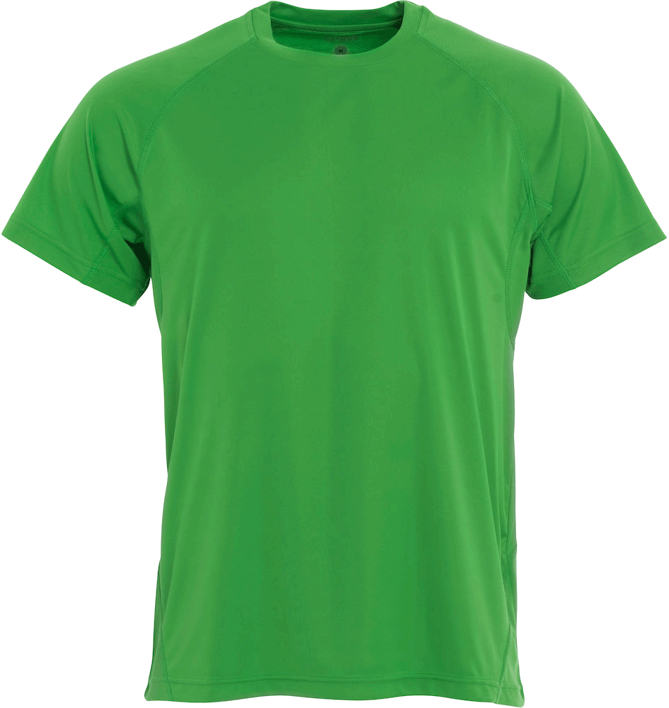 Herren T-Shirt kurzarm Clique Active-T 029338 Apfelgruen 605_1