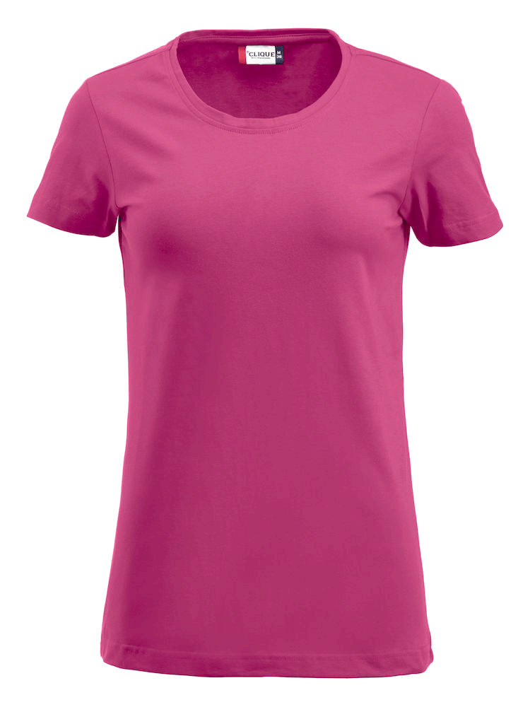 Damen T-Shirt kurzarm Clique Carolina S/S 029317 Kirsche 300_1
