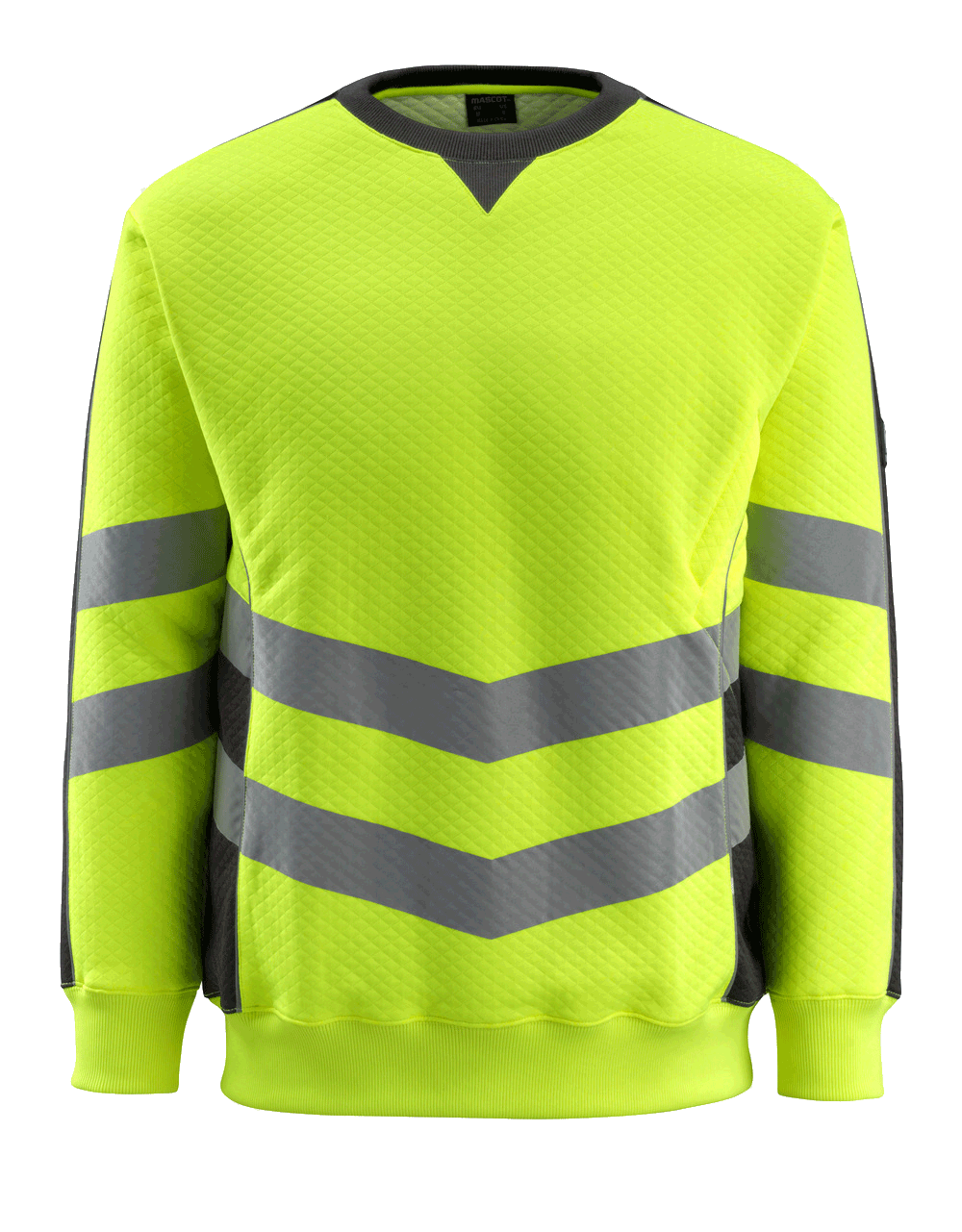 Herren Sweatshirt Mascot Wigton 50126-932 hi-vis gelb/schwarz 1709_1