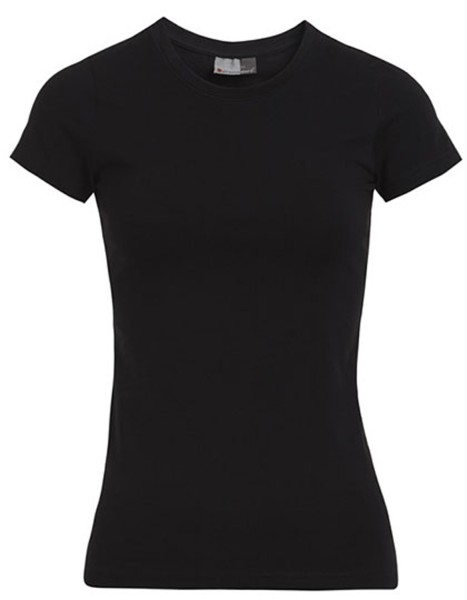 Damen T-Shirt kurzarm Promodoro Slim Fit-T 3085 Black