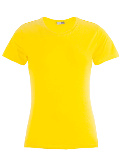 Damen T-Shirt kurzarm Promodoro Premium-T 3005 Gold_1