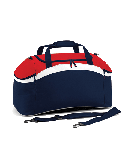  Sportasche BagBase Teamwear Holdall BG572 French Navy Classic Red White_1