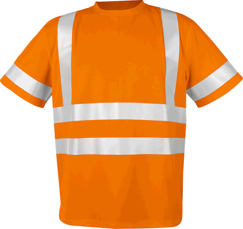 Herren T-Shirt kurzarm Projob 6031 EN ISO 20471 KLASSE 2/3 646030 orange 17_1
