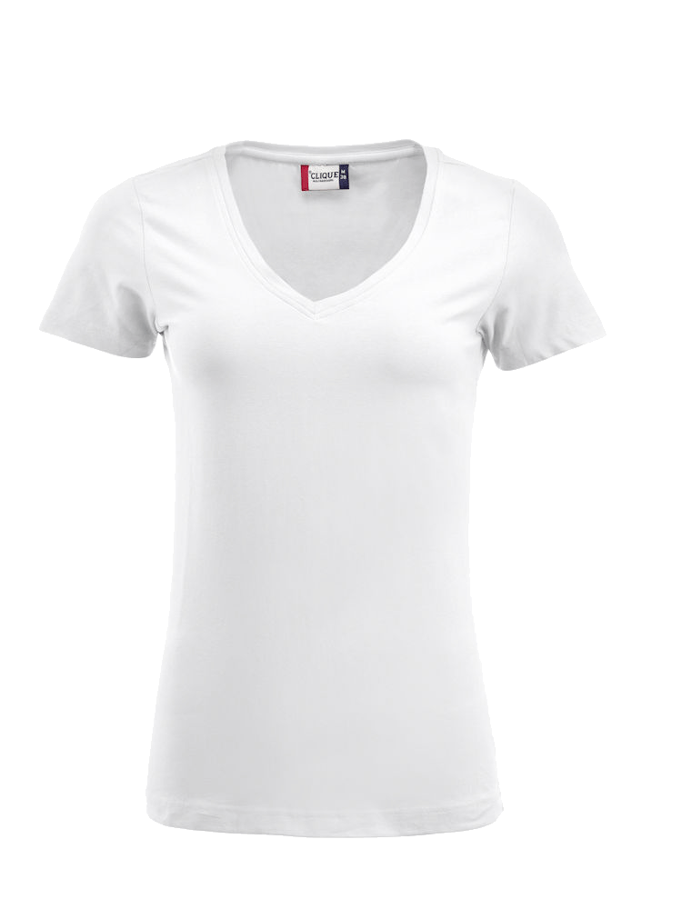 Damen T-Shirt kurzarm Clique Arden 029318 Weiss 00_1