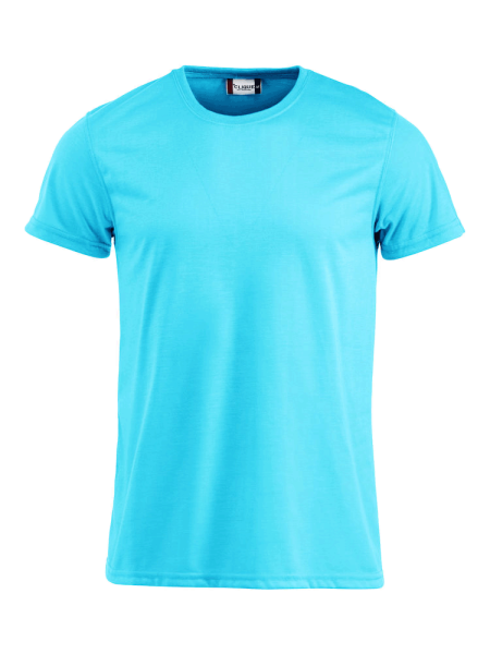 Unisex T-Shirt kurzarm Clique Neon-T 029345 Leuchtblau 511_1
