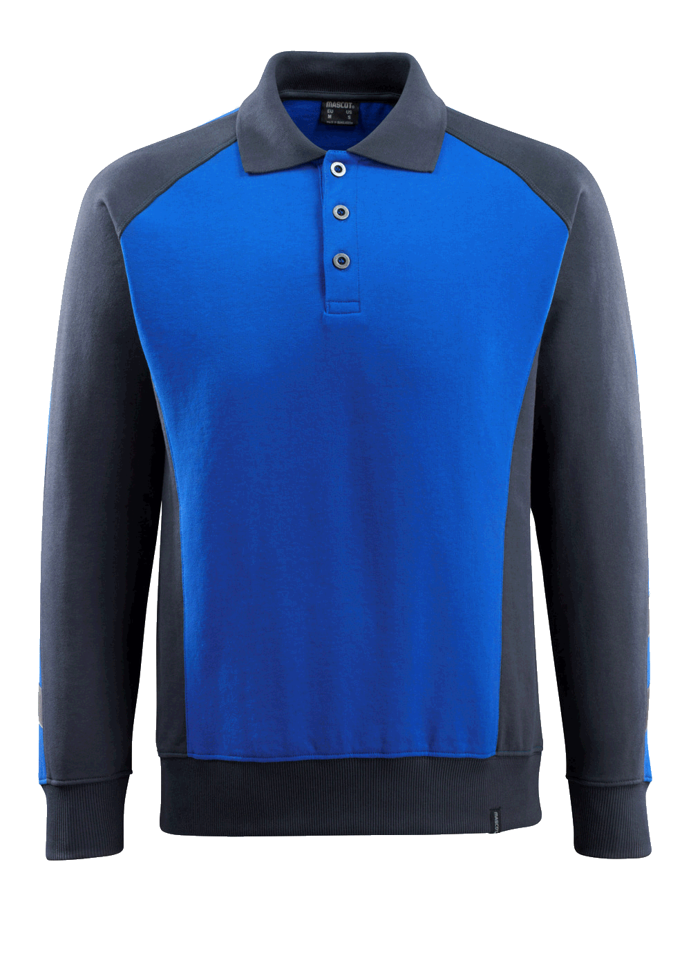 Herren Polo-Sweatshirt Mascot Magdeburg 50610-962 kornblau/schwarzblau 11010_1