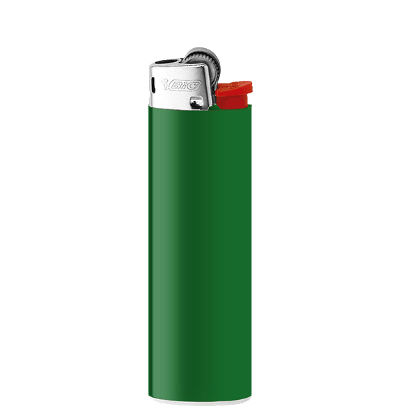 Feuerzeug BiC 2340 J23 Lighter gruen 1-/0-farbig bedruckt_1