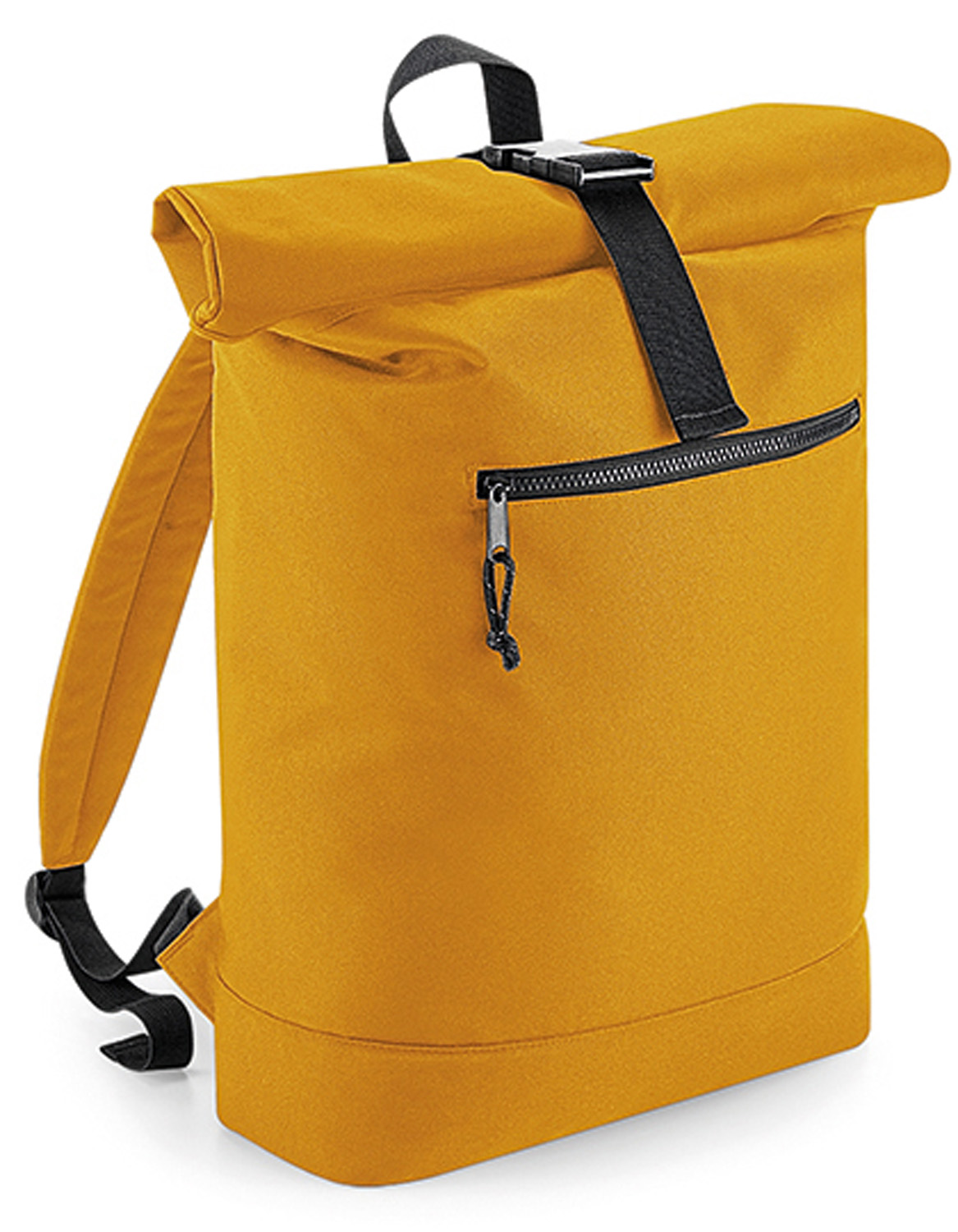 Rucksack BagBase Renew™ Recycled Roll-Top Backpack BG286 Mustard
