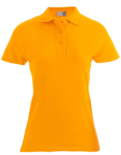 Damen Poloshirt kurzarm Promodoro Superior 4005F Orange_1
