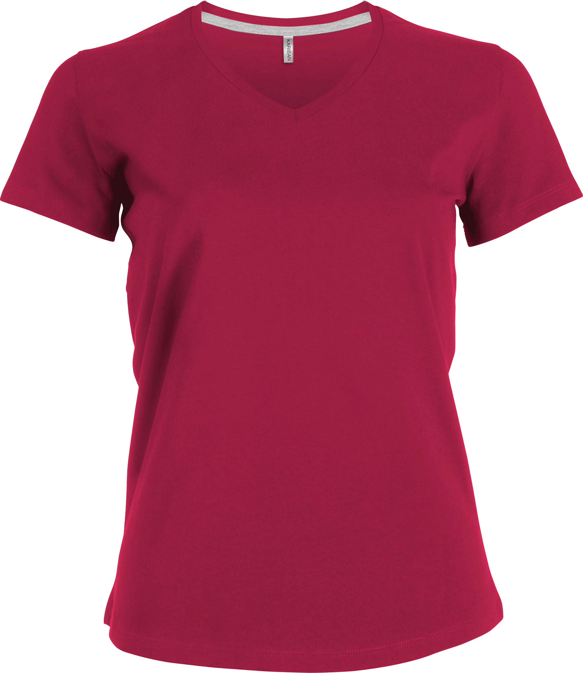 Damen T-Shirt kurzarm Kariban K381 Fuchsia_1