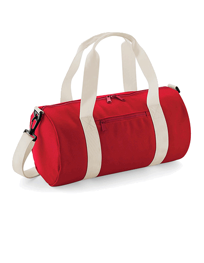  Sportasche BagBase Mini Barrel Bag BG140S Classic Red Off White_1