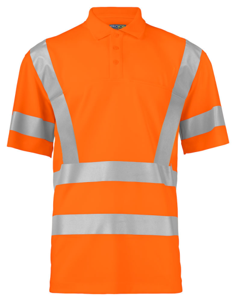 Sicherheits Poloshirt kurzarm ProJob 6040 EN ISO 20471 Klasse 2/3 646040 Orange 17