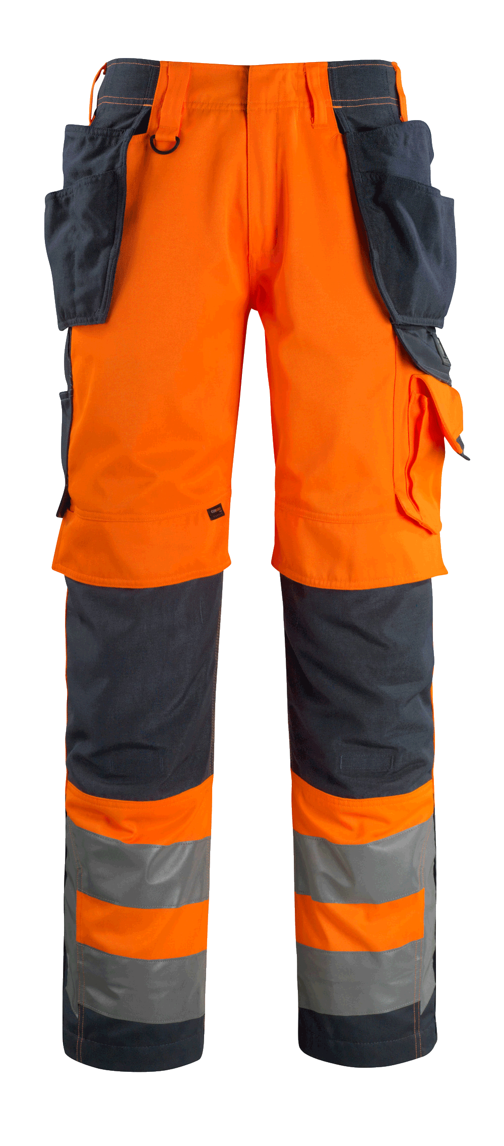 Herren Handwerkerhose Mascot Wigan 15531-860 hi-vis orange/schwarzblau 14010_1